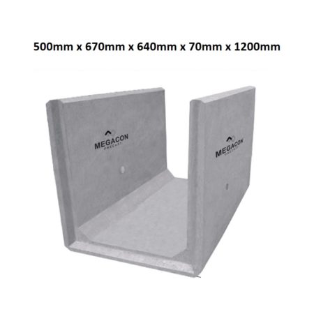 Harga Jual Beton U Ditch Precast 500 X 600 X 1200 Mm